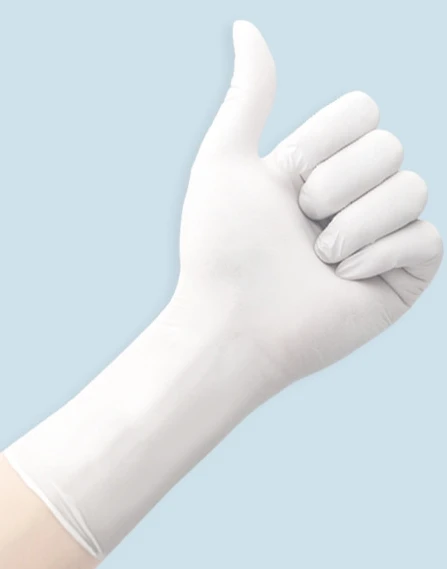 Long Cuff Latex Gloves